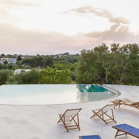 カントリーハウス Trullo Anglani With Pool オストゥーニ